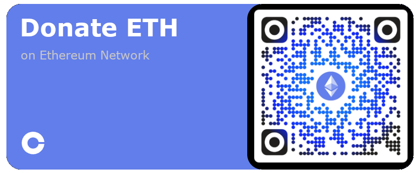 Donate ETH